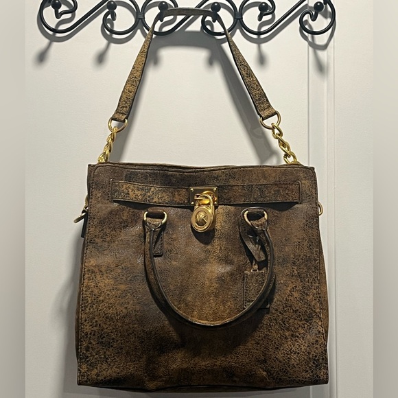 Michael Kors Handbags - Michael Kors Hamilton Distressed Suede Tote NWT – Luxe & Timeless